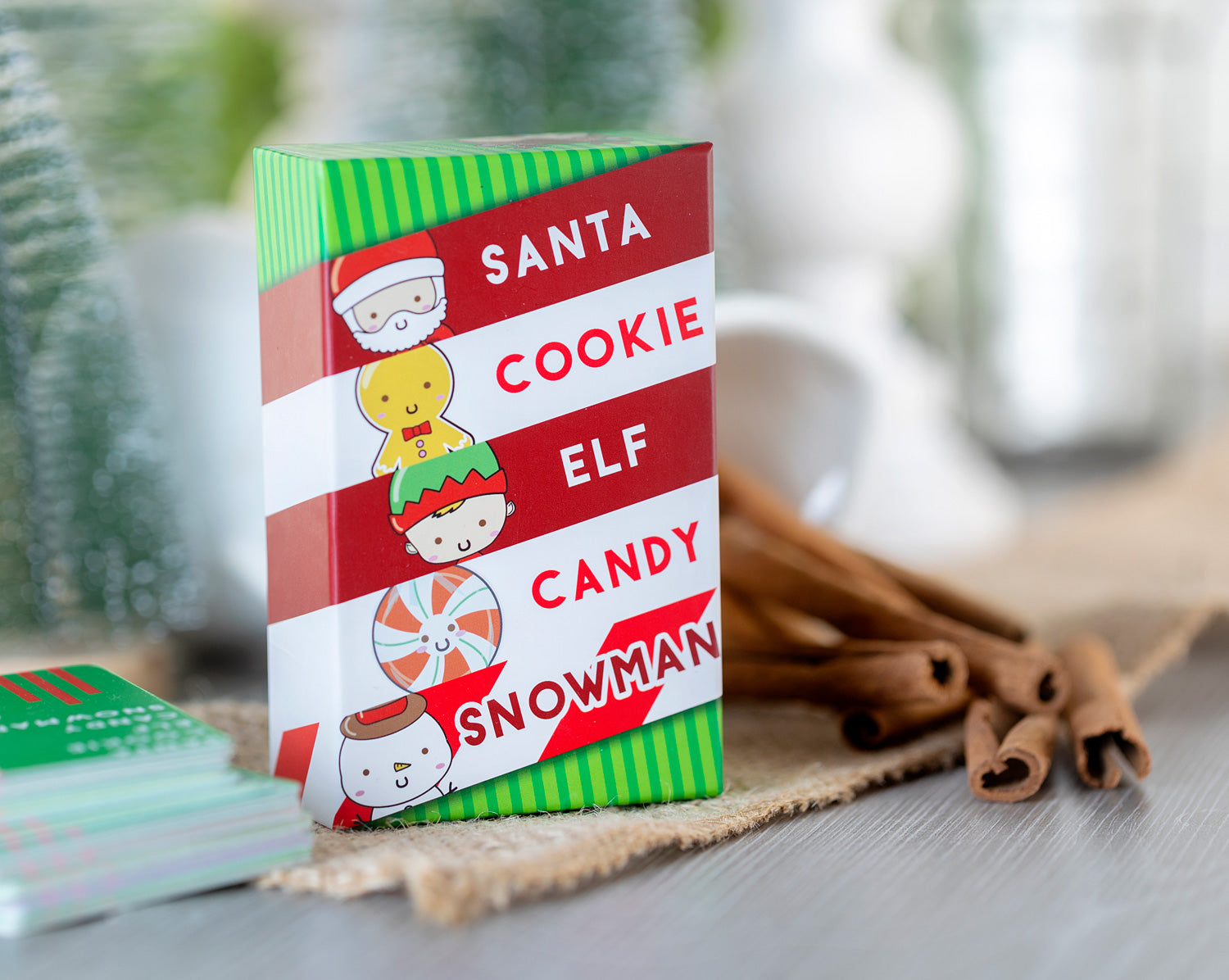 Santa Cookie Elf Candy Snowman Card Game Cheeky Monkey Toys
