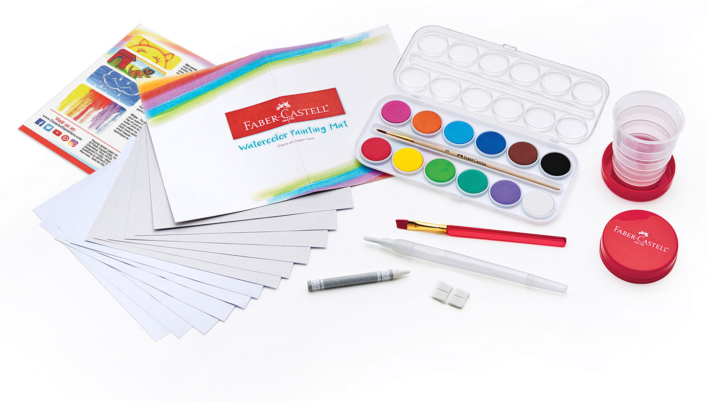 Young Artist Learn to Watercolor Set