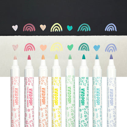 Pastel Vivid Pop! Water Based Paint Markers