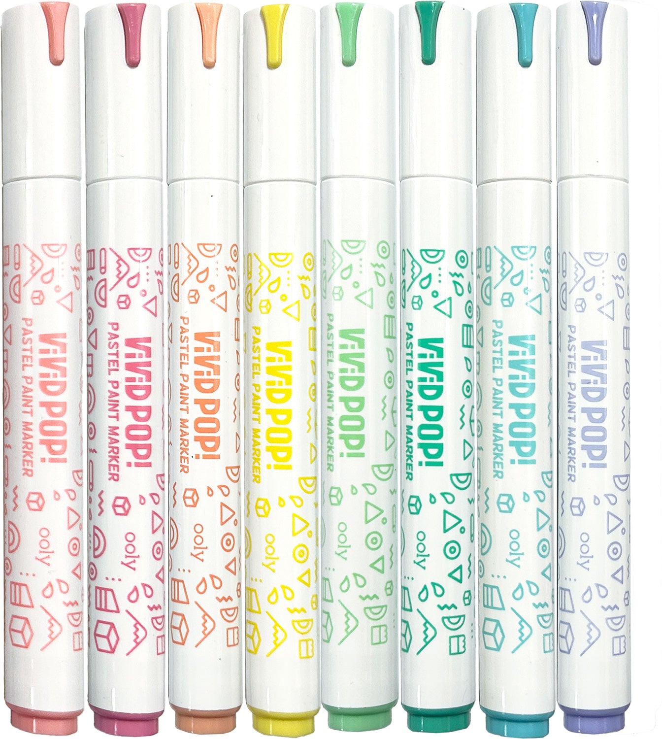 Pastel Vivid Pop! Water Based Paint Markers