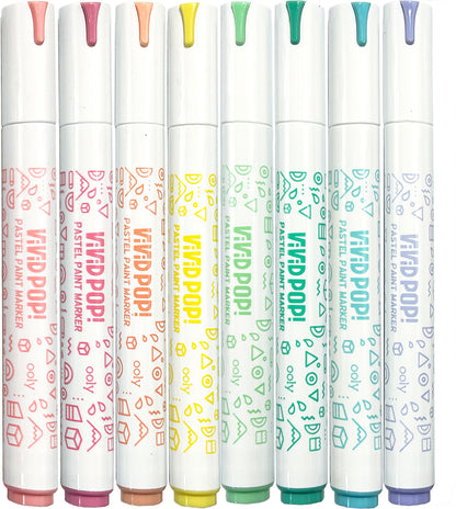 Pastel Vivid Pop! Water Based Paint Markers