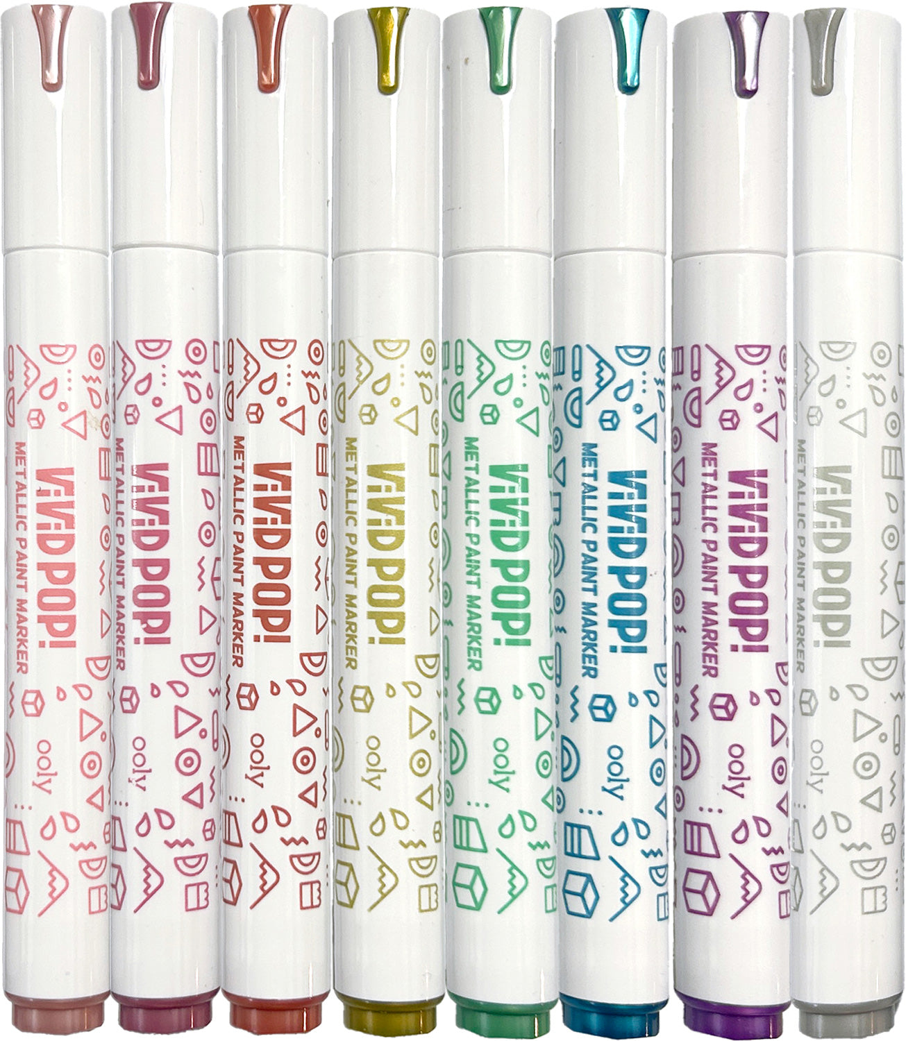 Metallic Vivid Pop! Water Based Paint Markers