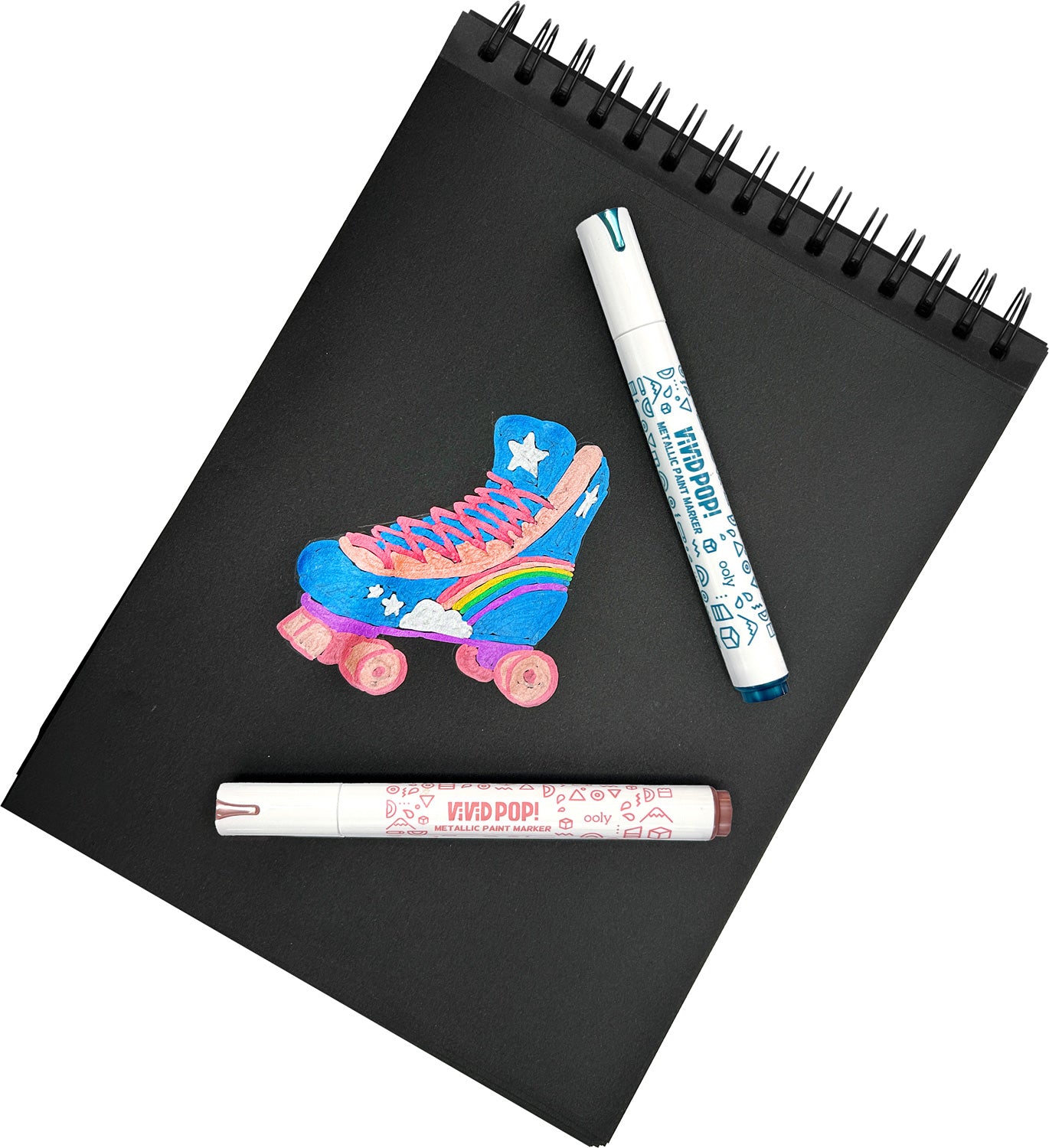 Metallic Vivid Pop! Water Based Paint Markers