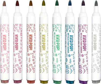Metallic Vivid Pop! Water Based Paint Markers