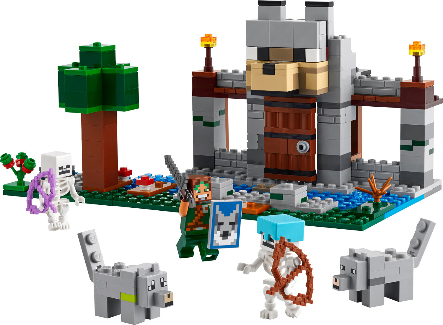 LEGO MINECRAFT The Wolf Stronghold – Cheeky Monkey Toys