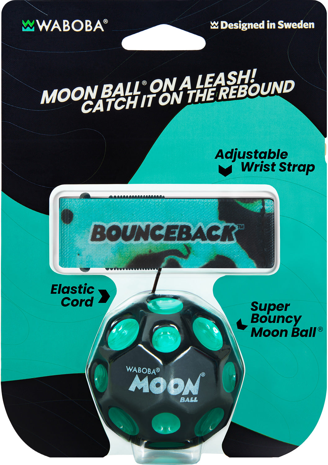 Waboba BounceBack Moonball Leash
