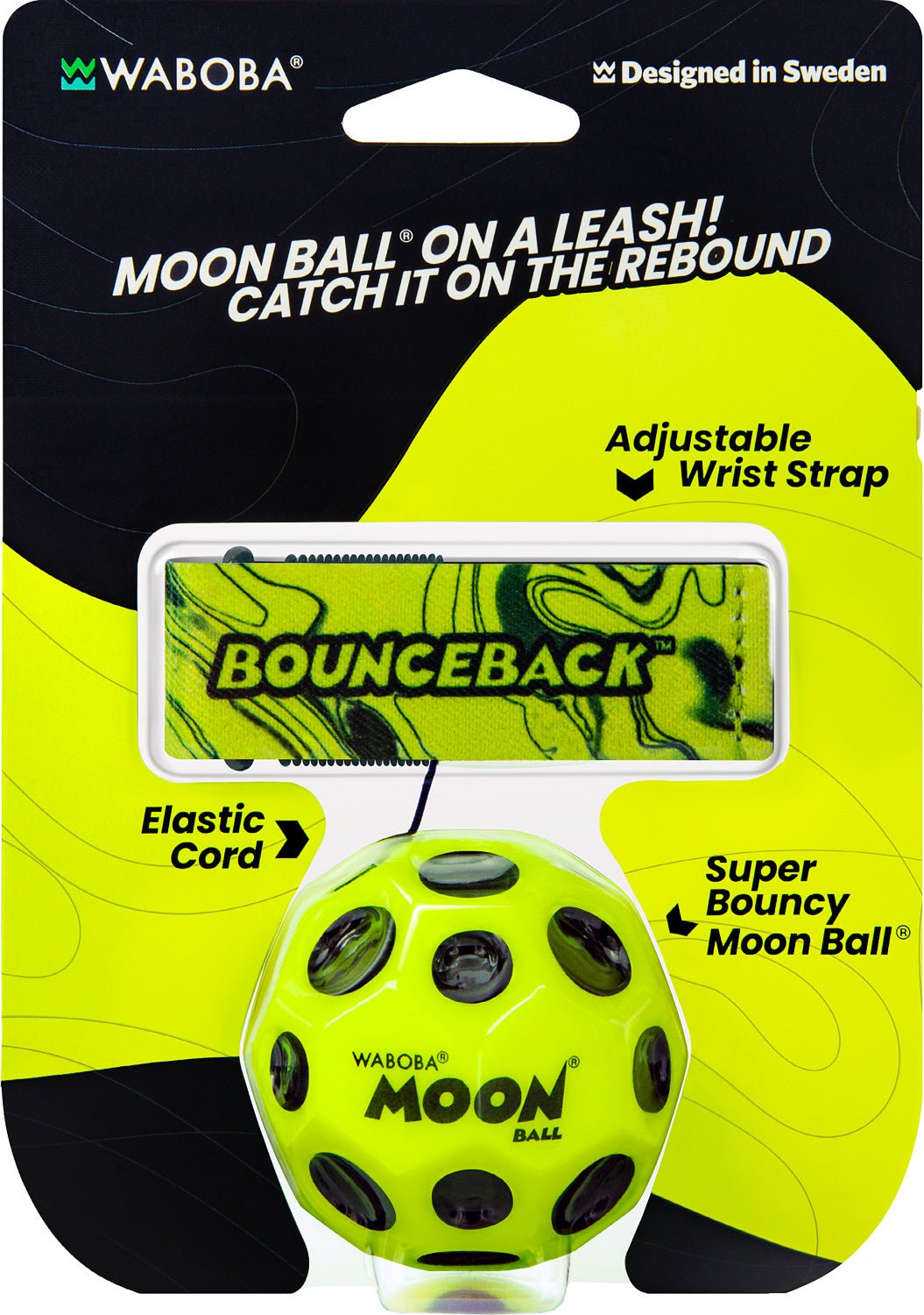 Waboba BounceBack Moonball Leash