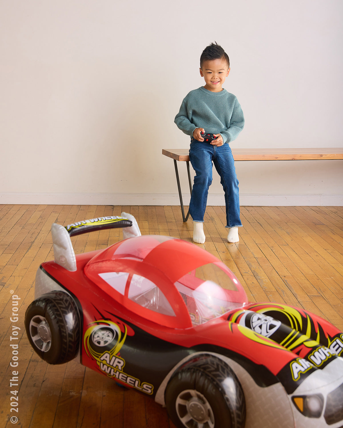 Turbo Twister Air Wheels Inflatable 36" RC Car