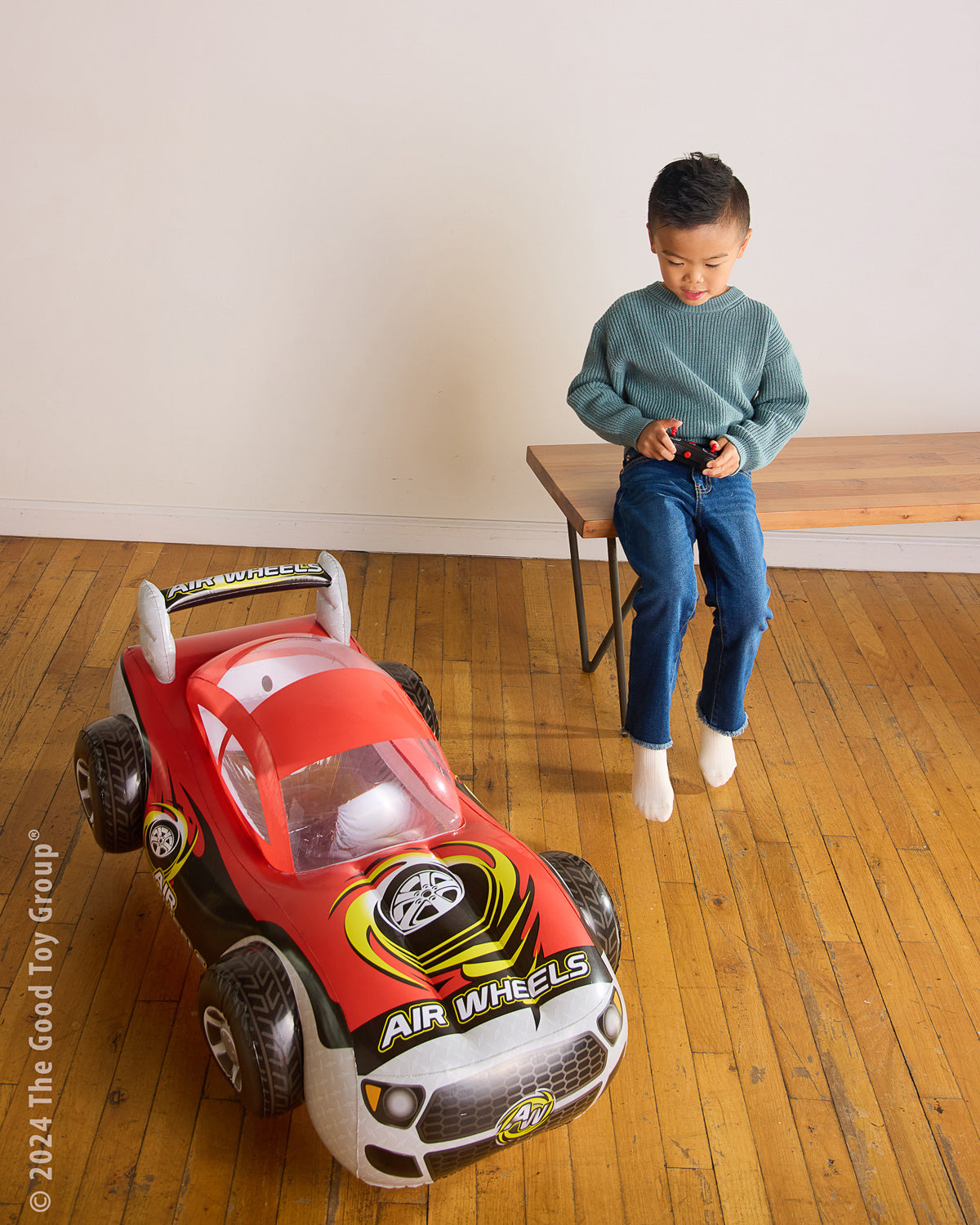 Turbo Twister Air Wheels Inflatable 36" RC Car