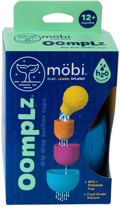 Oomplz Drip Drop Suction Cups Bath Toy