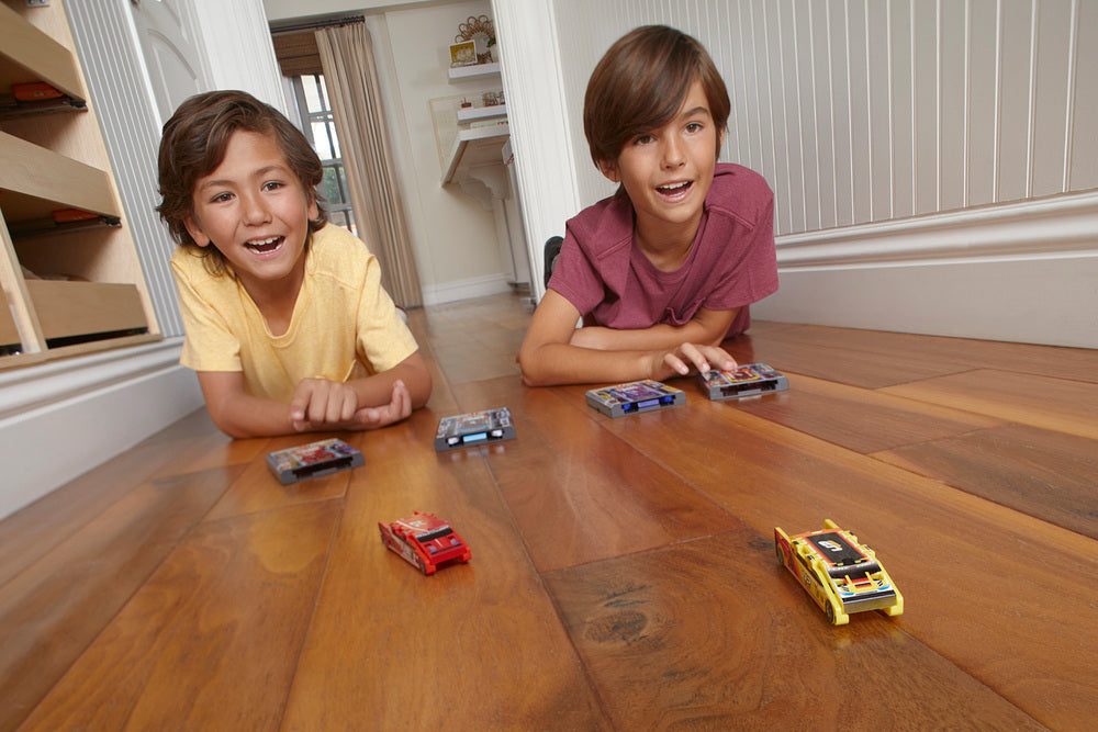 Flat 2 Fast Card Racers (Navy Blue)