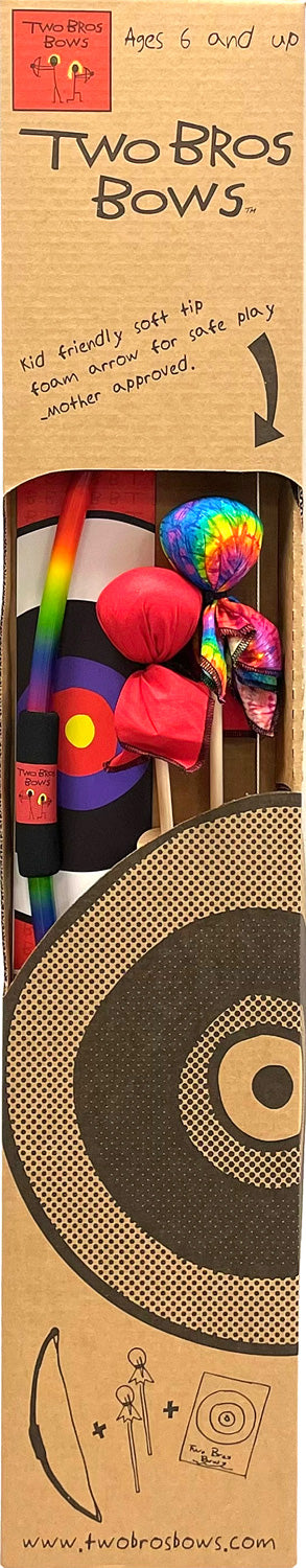 Two Bros Bows Rainbow Bow and Arrows Box Set (PICKUP Only)