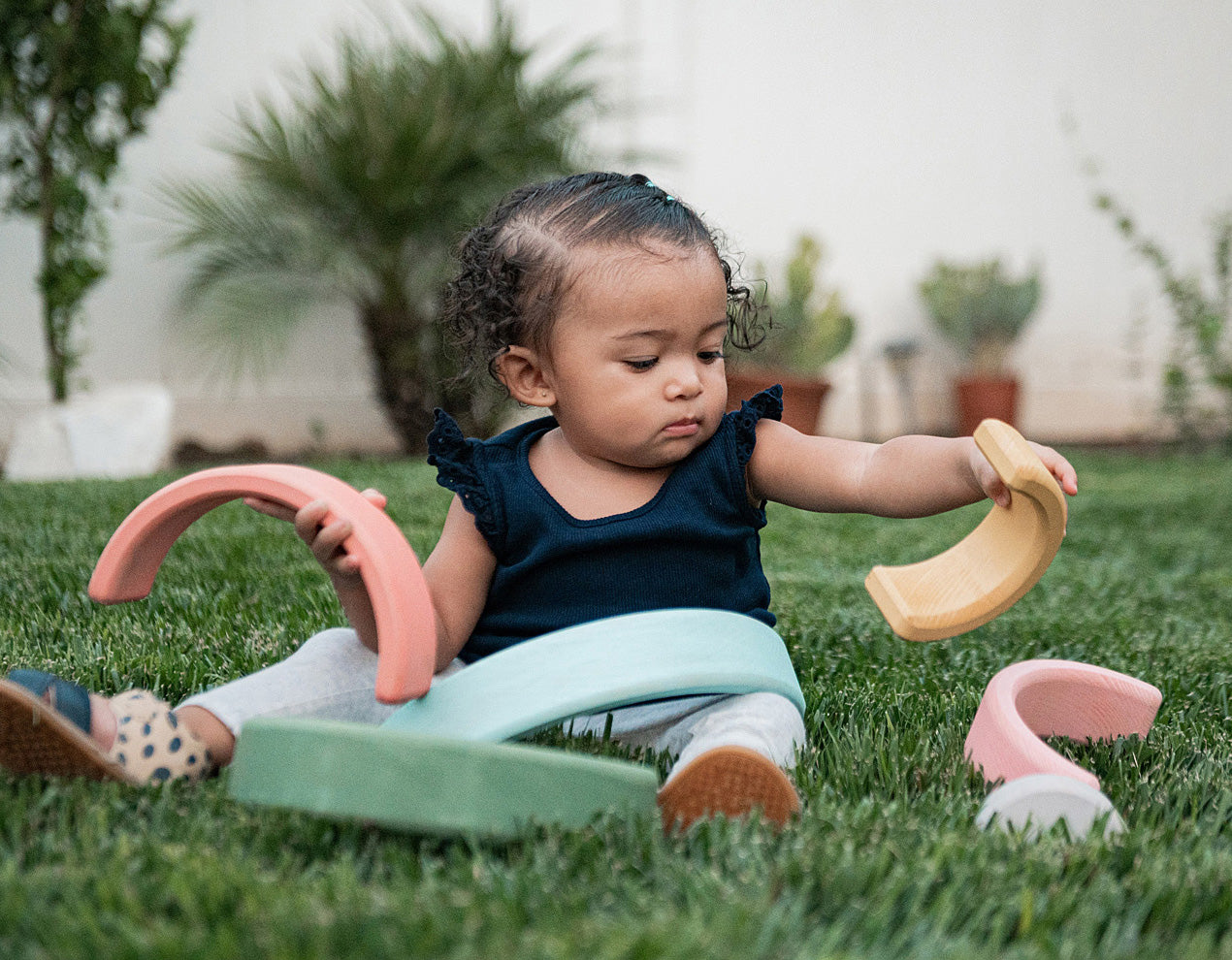 Rainbow Nesting Blocks