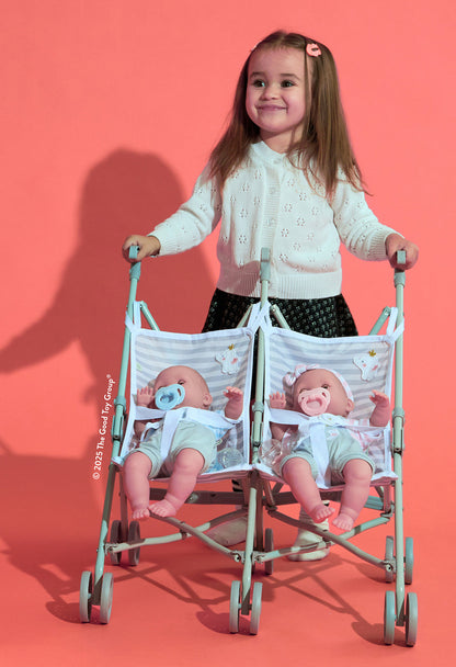 Berenguer Boutique Baby Doll Twins Gift Set
