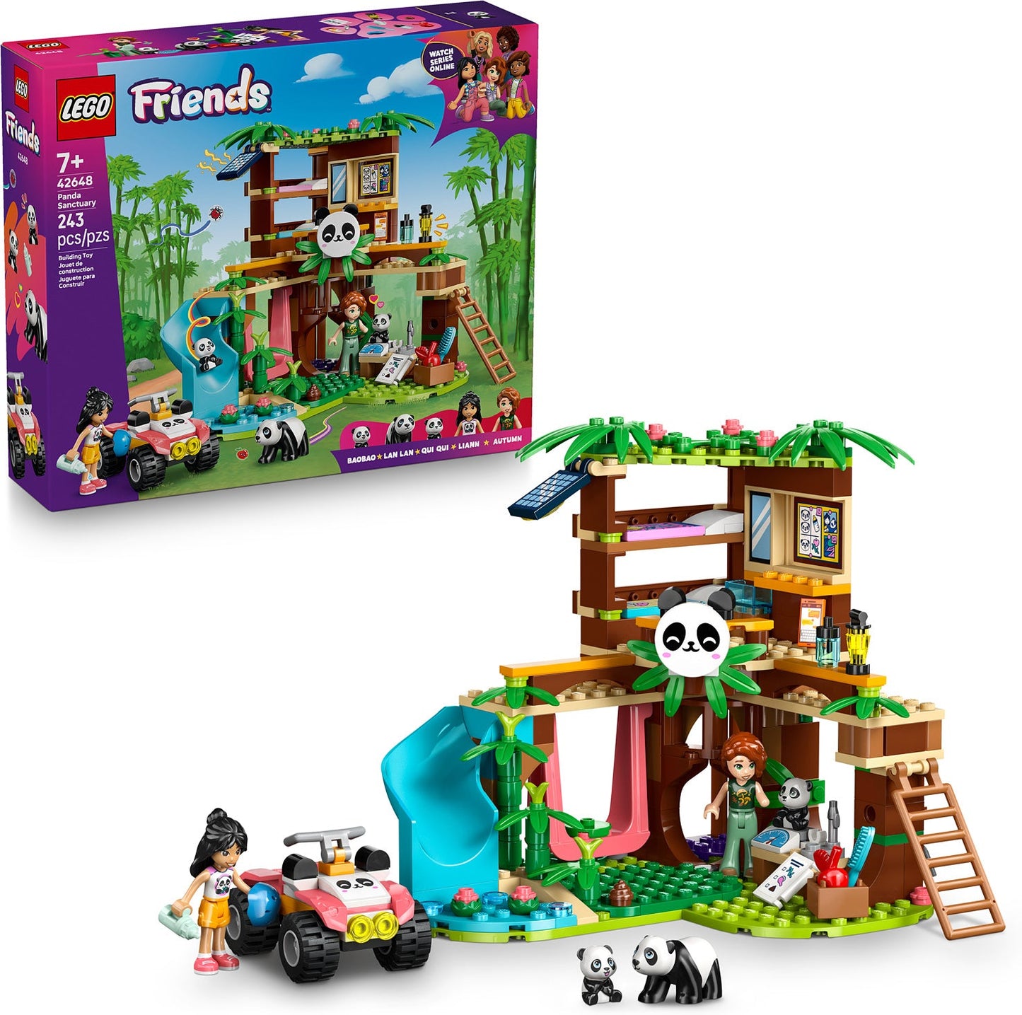 LEGO FRIENDS Panda Sanctuary