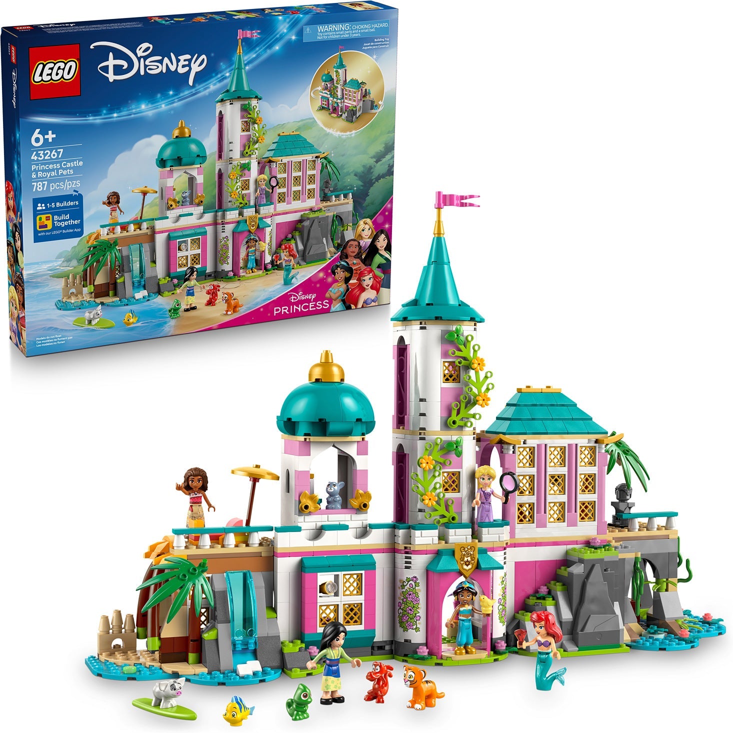 LEGO DISNEY PRINCESS Princess Castle & Royal Pets