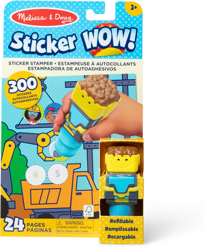 Sticker WOW! Activity Pad & Sticker Stamper - Bulldozer