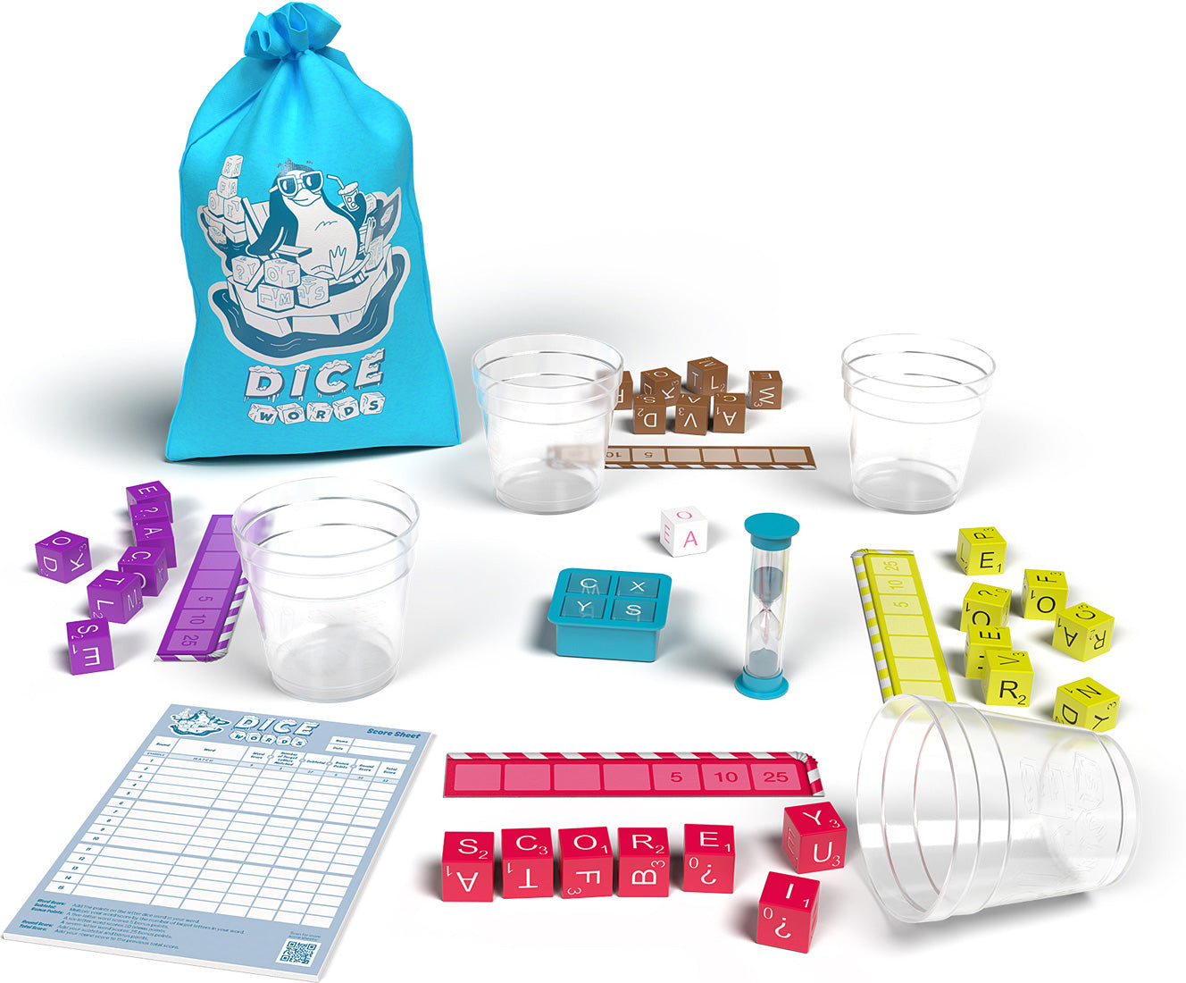 Dice Words Game