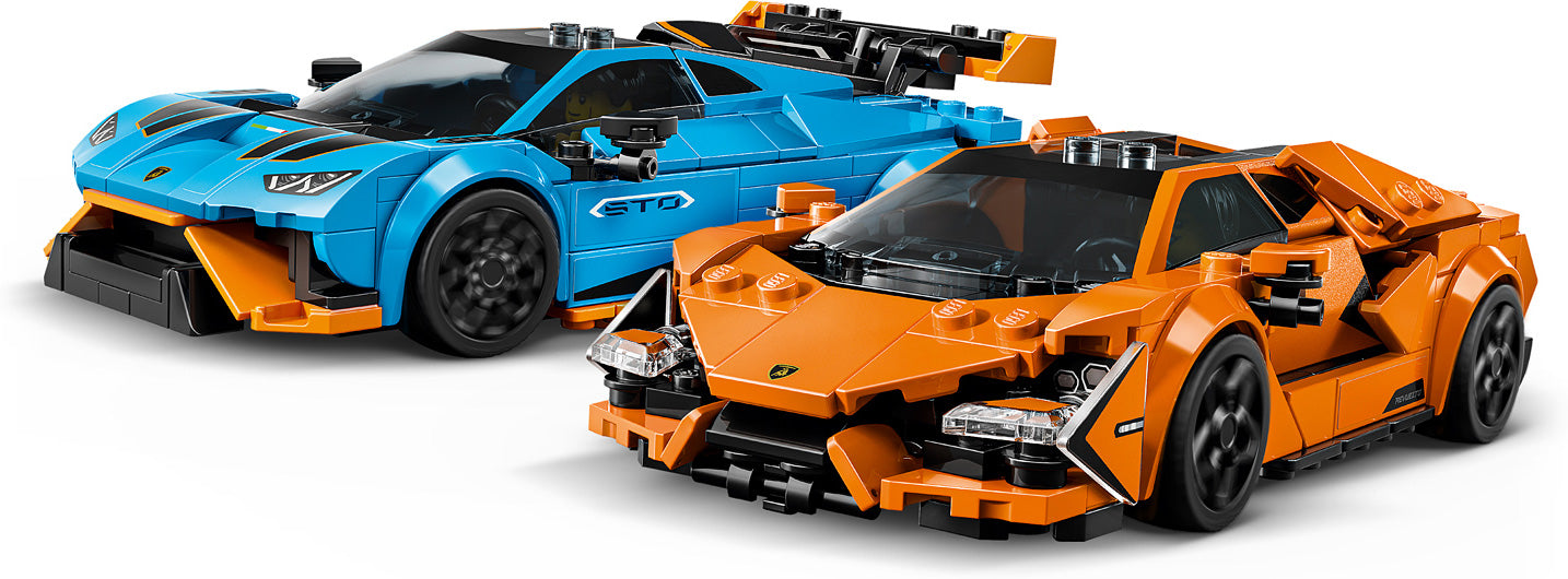 LEGO SPEED CHAMPIONS Lamborghini Revuelto & Lamborghini Huracán