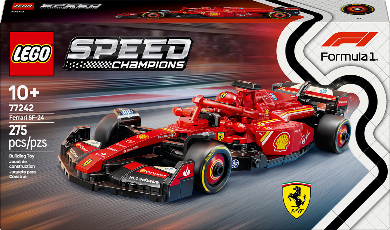 LEGO SPEED CHAMPIONS Formula 1 Ferrari SF-24 – Cheeky Monkey Toys
