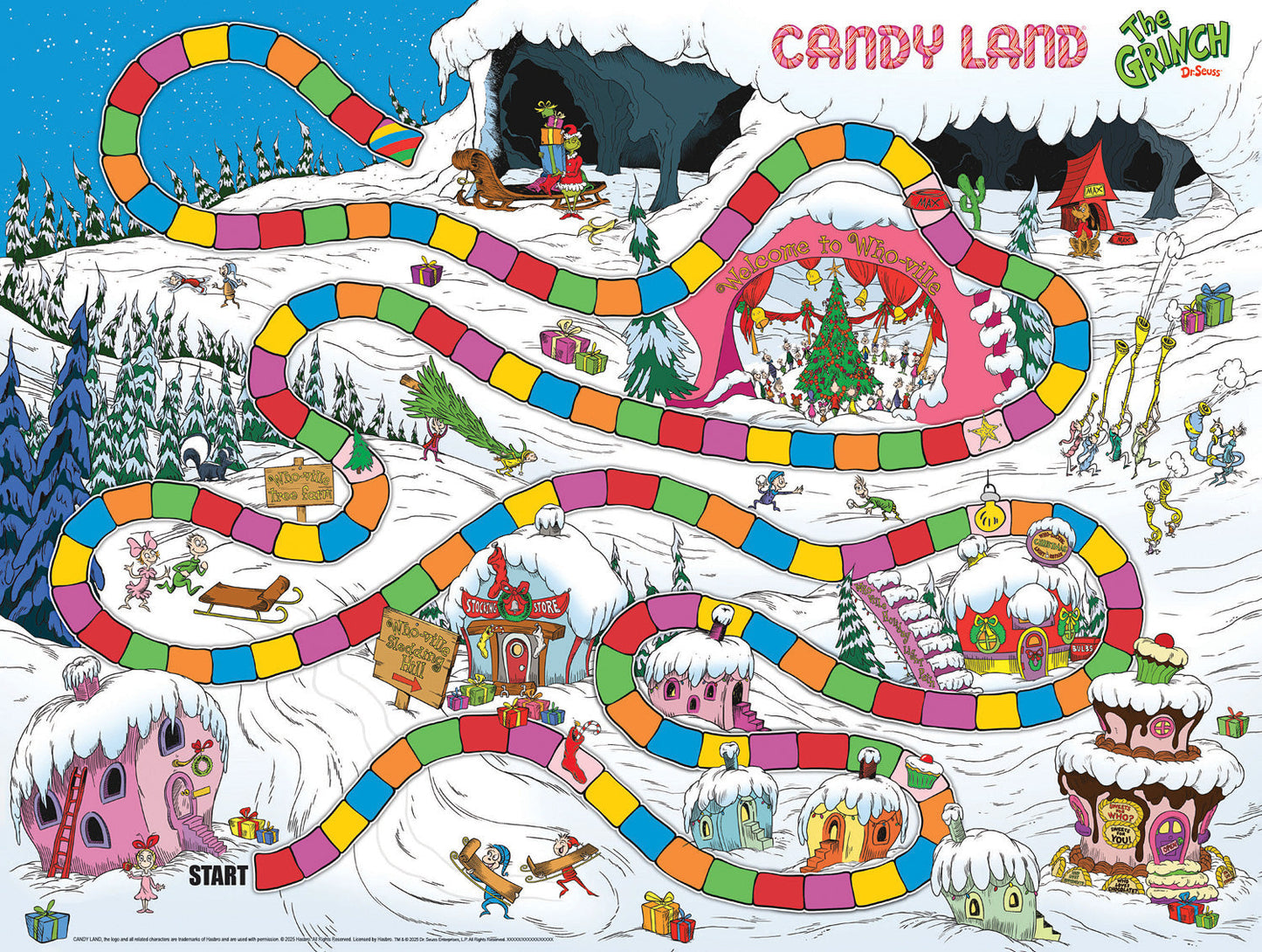 The Grinch Candy Land