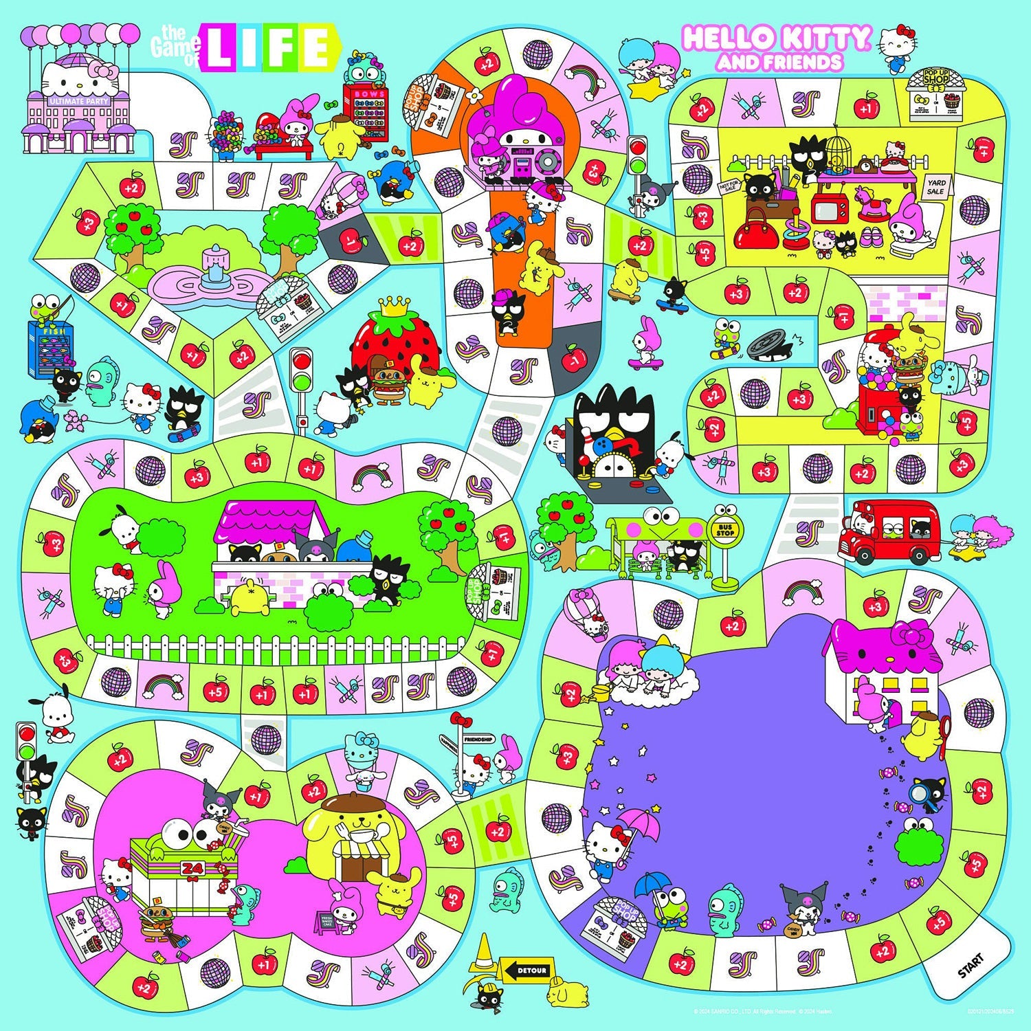 Hello Kitty and Friends The Game of Life