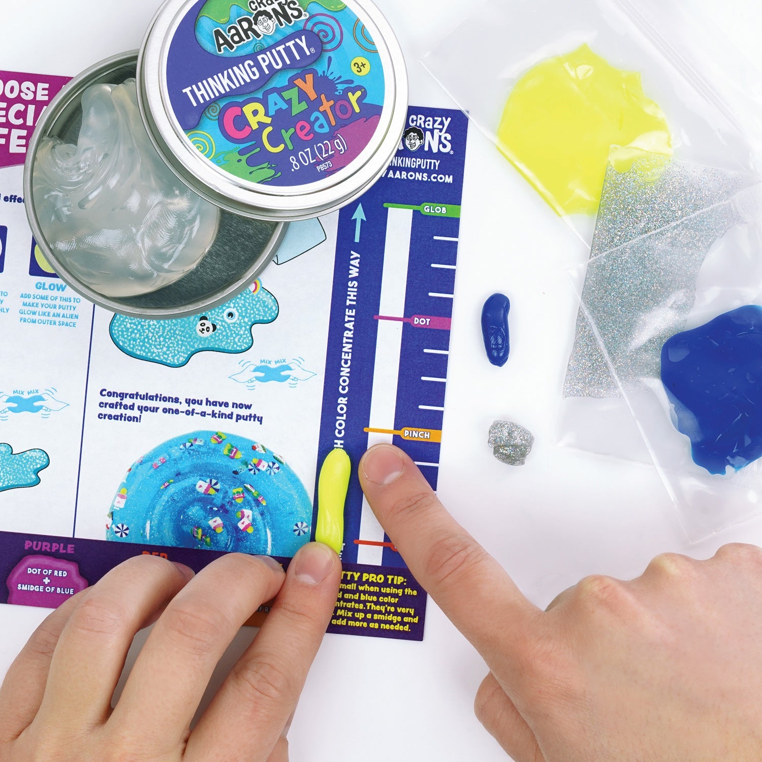Crazy Aaron's Crazy Creator - Create Your Own Thinking Putty Kit