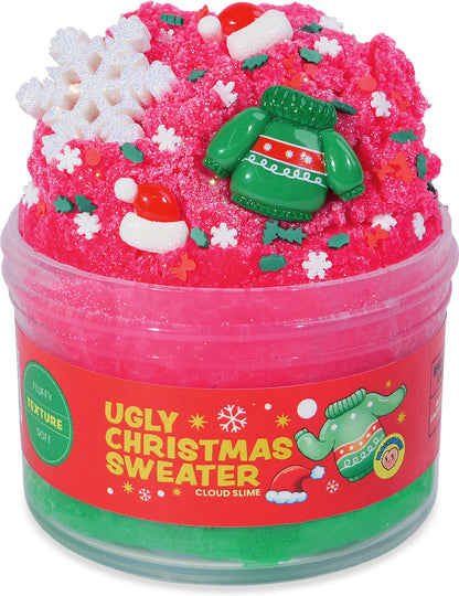 Ugly Christmas Sweater Cloud Slime