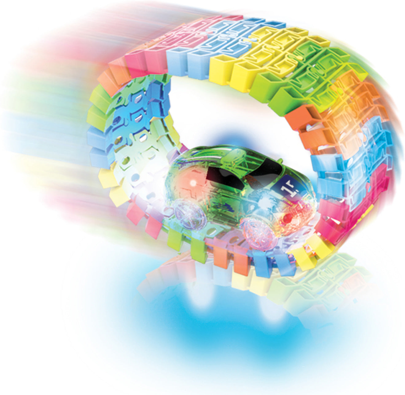 Neon Glow Twister Tracks Race Series 221