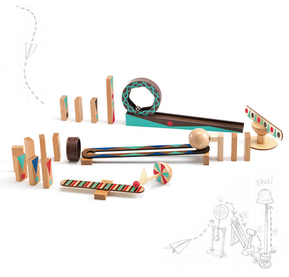 Zig & Go Chain Reaction Construction Set - 28 pcs