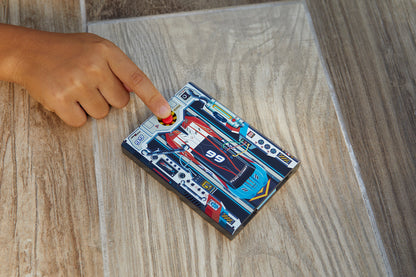 Flat 2 Fast Card Racers (Red)