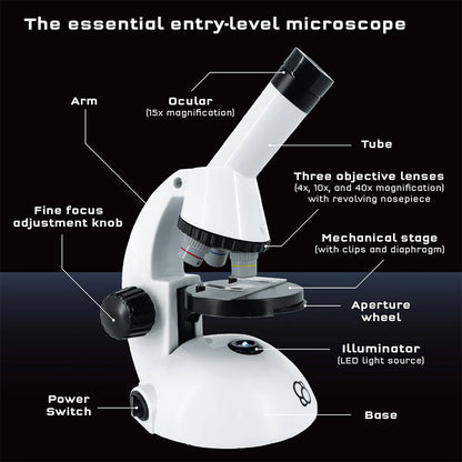 Microscope with Smartphone Adapter