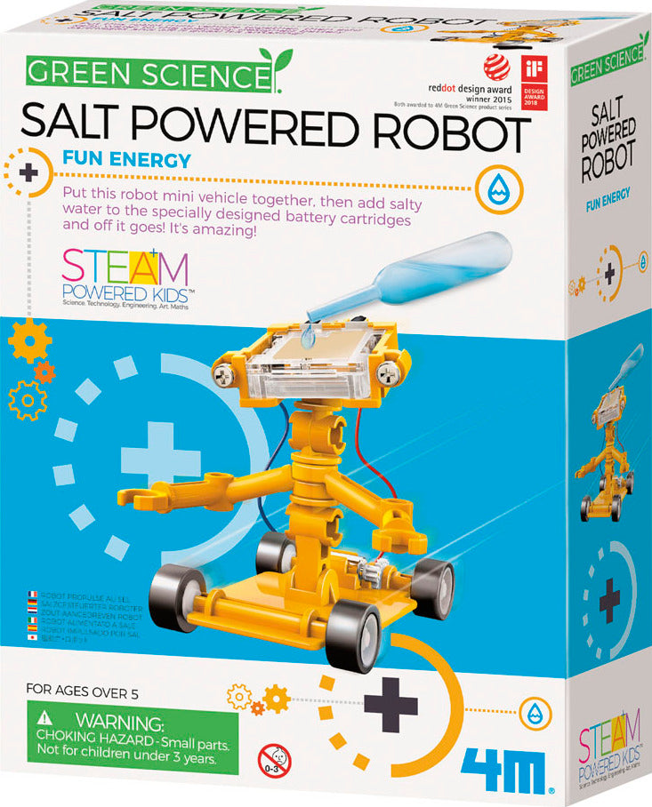 Salt Powered Robot