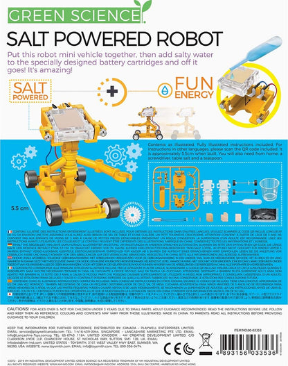 Salt Powered Robot