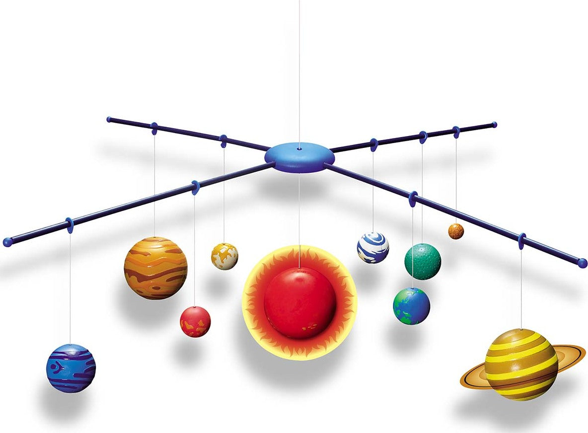 3D Glow Solar System Model Kit