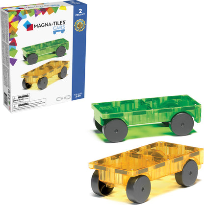 Magna-tiles Cars 2 Piece Expansion Set