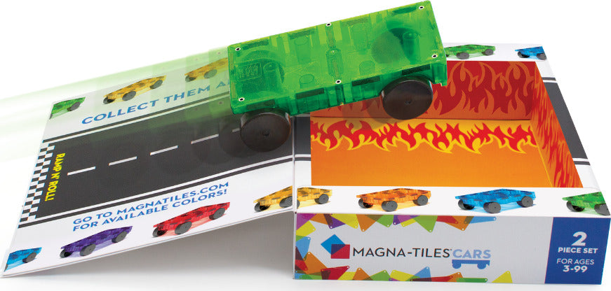 Magna-tiles Cars 2 Piece Expansion Set