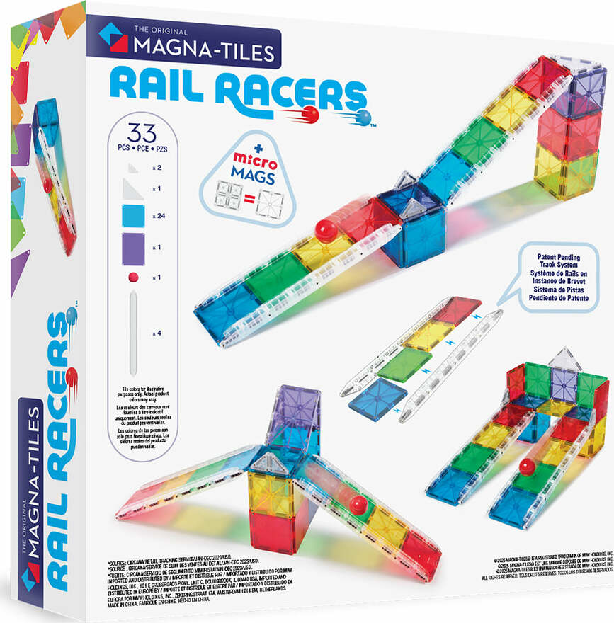 Rail Racers - 33 Piece Set