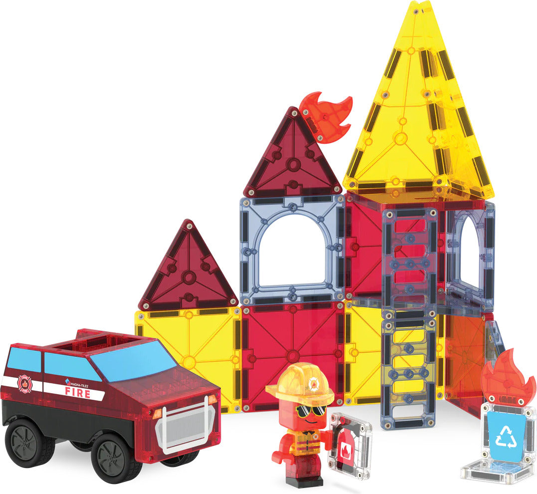 Magna-Tiles Fire Rescue 27 Piece Set