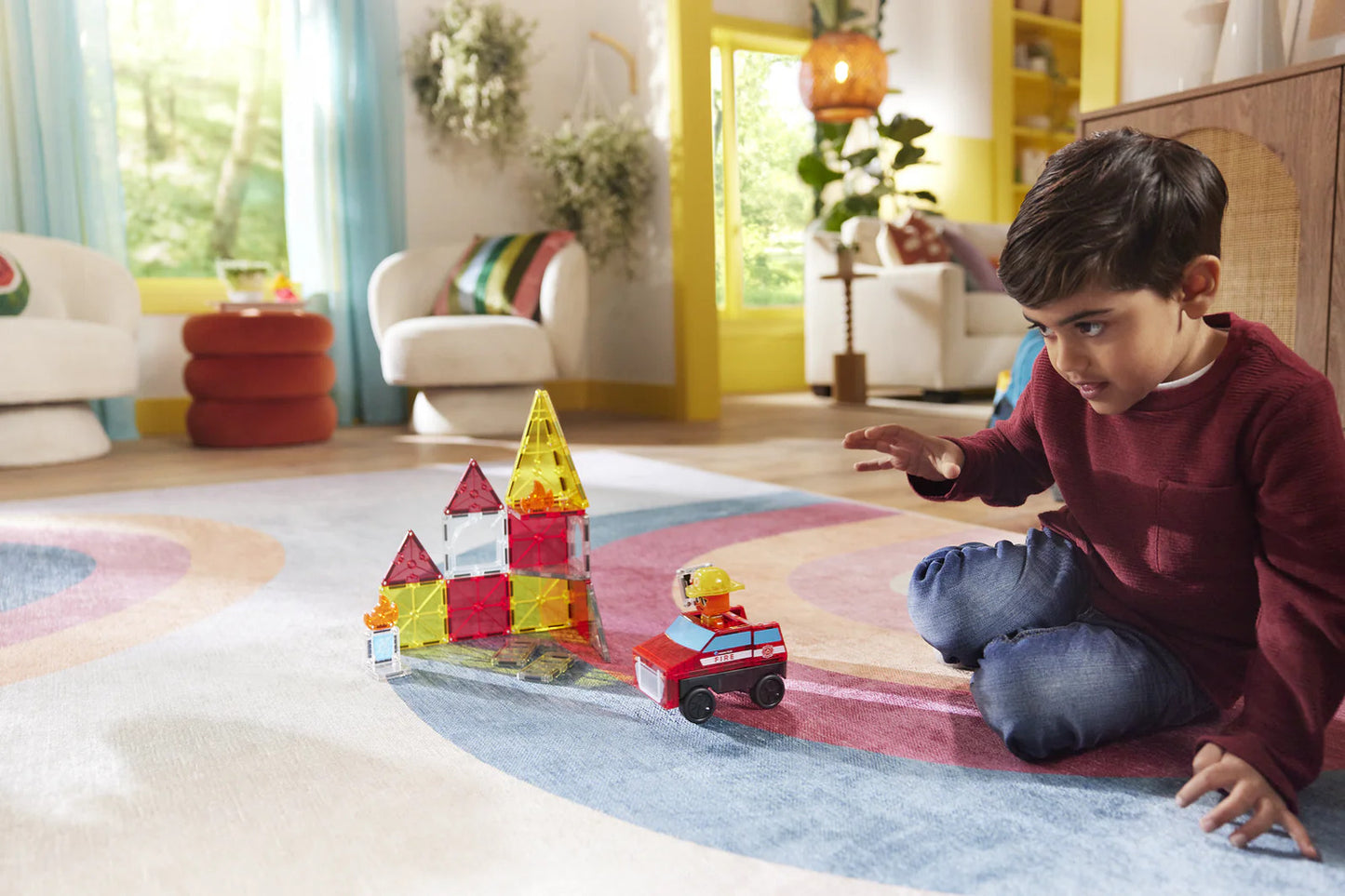 Magna-Tiles Fire Rescue 27 Piece Set