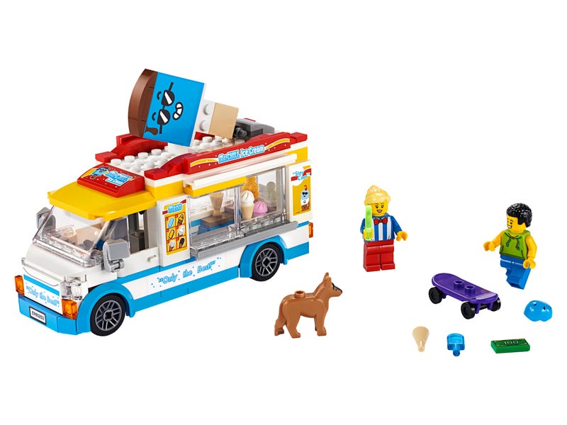 Ice Cream Truck LEGO Cheeky Monkey Toys