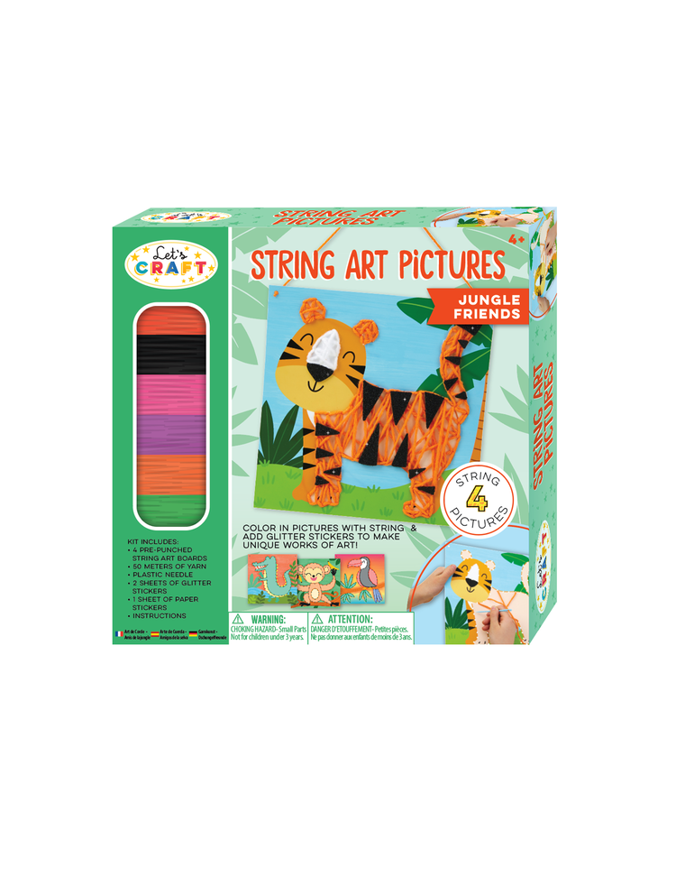 Dessert String Art Kit - Cheeky Monkey Toys