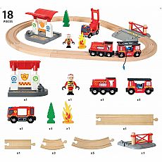 BRIO Rescue Firefighter Set