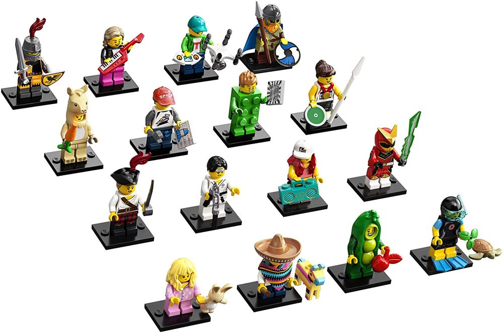 lego mini figures series 20