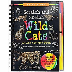 Scratch and Sketch Wild Cats 