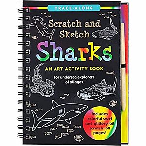 Scratch and Sketch Sharks 