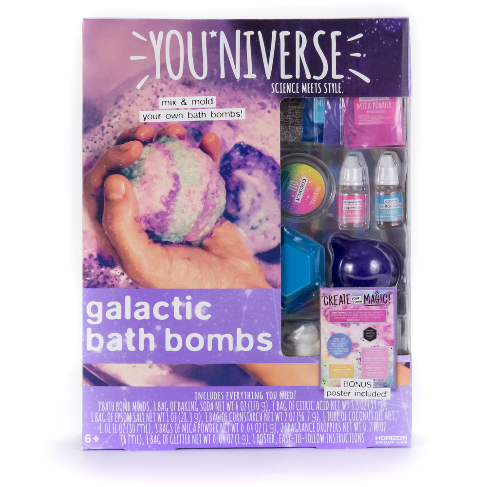 youniverse galactic bath bombs instructions