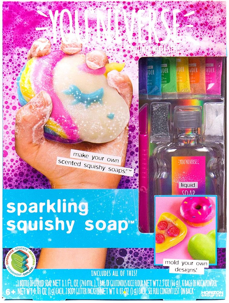 YOUniverse Sparkling Squishy Soap - Cheeky Monkey Toys