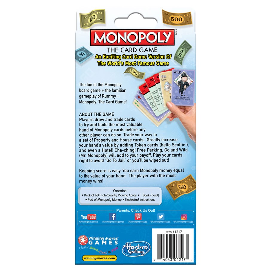 Monopoly Deal Card Game - Cheeky Monkey Toys